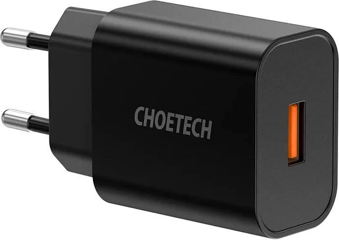 Karikues muri Choetech Q5003, 18W, USB-A, zi - 2