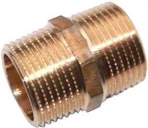Lidhëse e dyfishtë Viega, 5/4", e artë