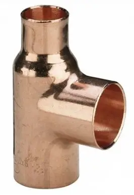 Lidhëse për instalime bakri Viega, tip T, 15 x 15 x 15 mm