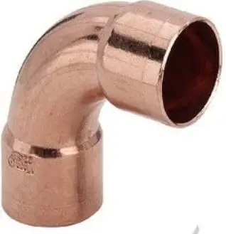 Bërryl bakri Viega (100148), 90°, 18 mm