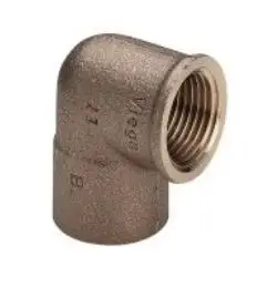 Bërryl metalik Viega 104436, F1/2'', 8mm, i bronztë