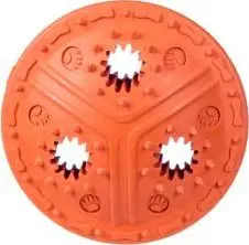 Lodër gome për qen Barry King, 11cm, portokalli