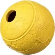 Top për qen Barry King, 8cm, i verdhë