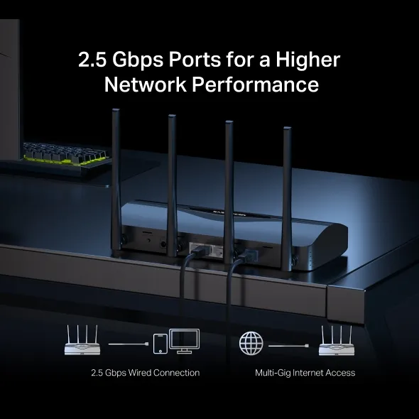 Router Mercusys BE3600, Wi-Fi 7 - 5