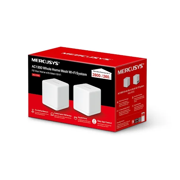 Sistem Wi-Fi Mesh Mercusys AC1300 - 5