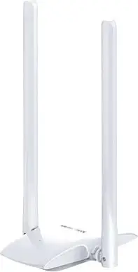 Përshtatës WiFi Mercusys MW300UH, USB, 300 Mbps, 2×2 MIMO, i bardhë