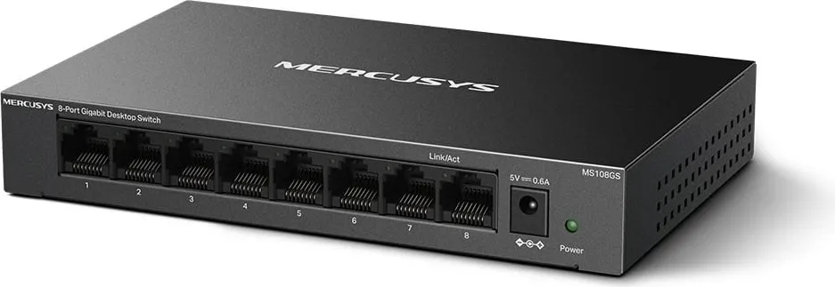 Switch Mercusys 8-Port, i zi - 1