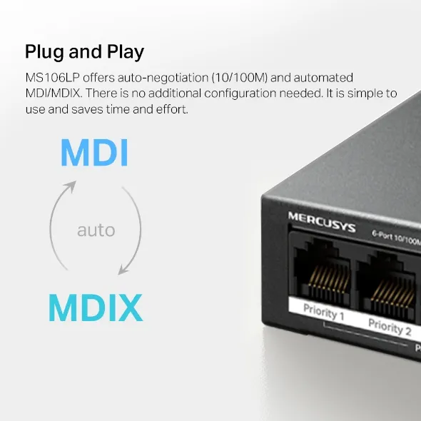 Switch Mercusys, i zi - 6