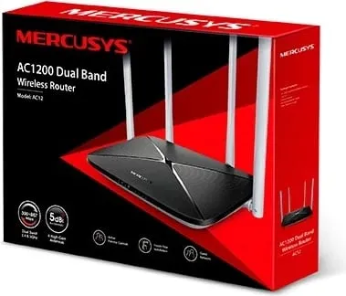 Router Mercusys AC12, 4x antena, 2.4 / 5GHz - 3