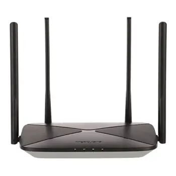 Ruter Mercusys wireless AC1200 dual band 802.11AC standard 4 external antennas AC12G