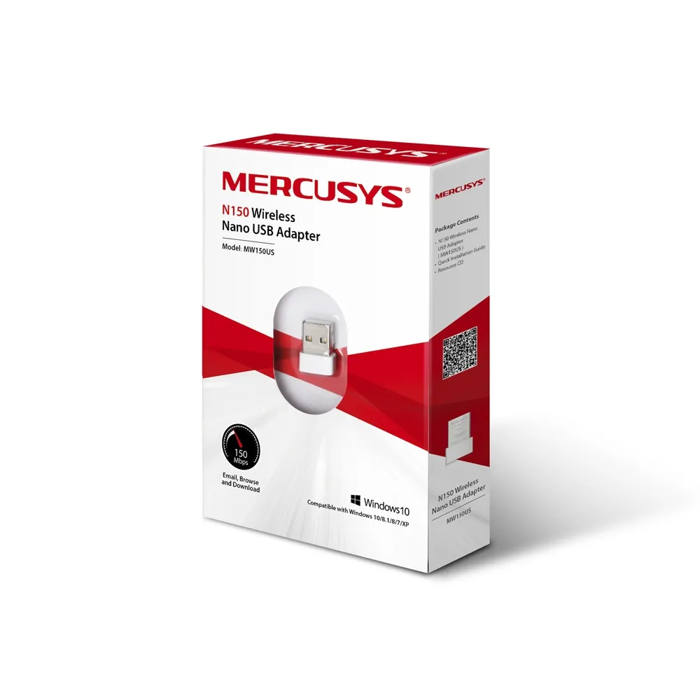 Përshtatës Mercusys A150, USB 2.0, wireless, 150 mbps - 4