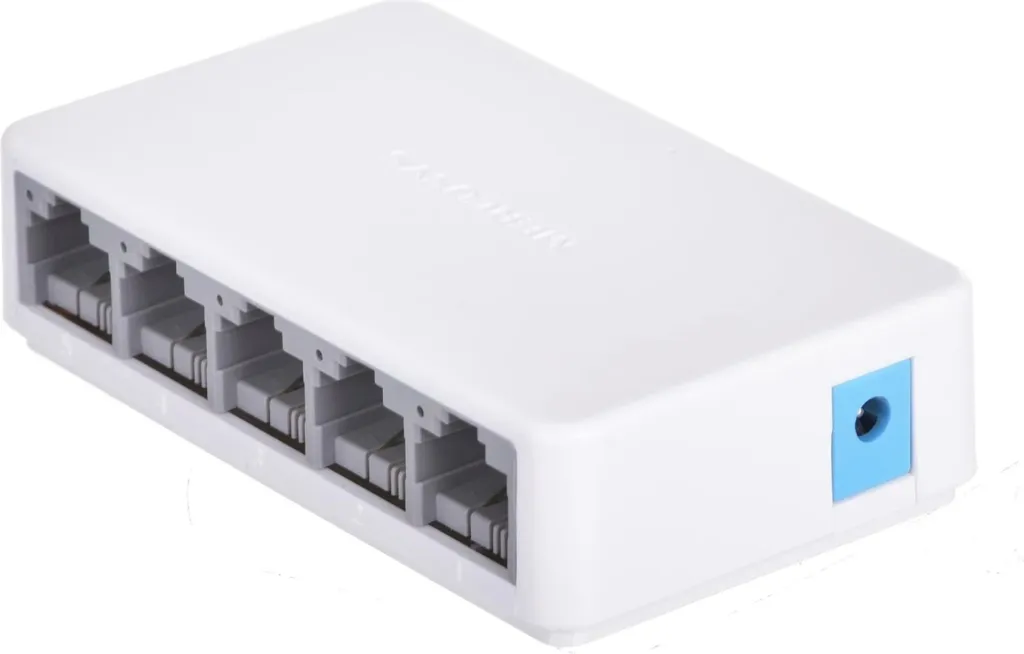 Switch Mercusys 5-Port 10/100Mbps Desktop - 5