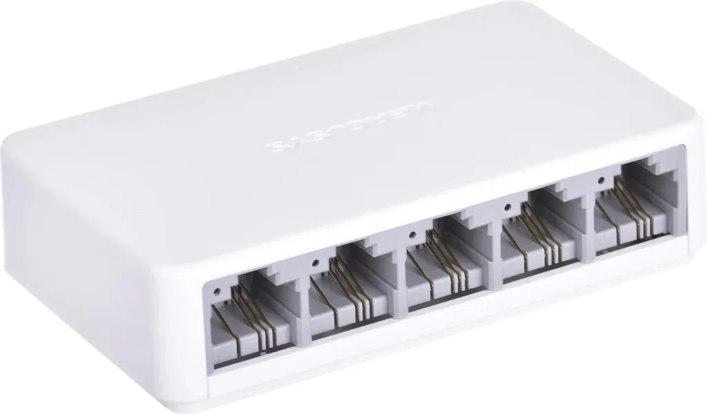 Switch Mercusys 5-Port 10/100Mbps Desktop - 6
