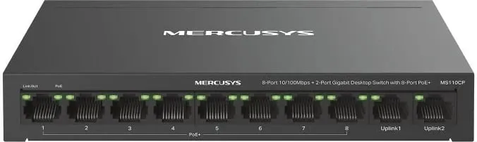 Switch MERCUSYS MS110CP, 10 porta, PoE, i zi - 1