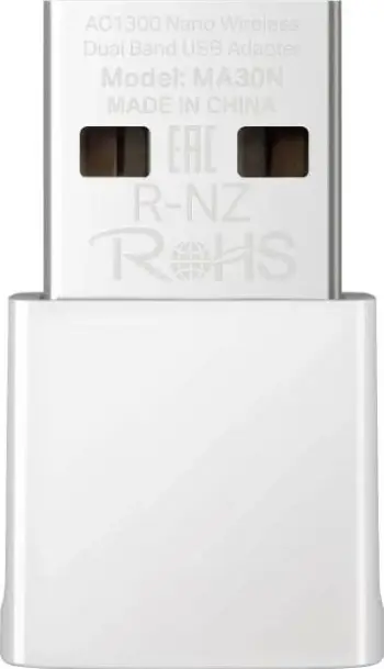 Adapter wireless Mercusys MA30N, AC1300 Nano, USB