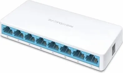 Switch Mercusys, 8 Porte, i bardhë - 1
