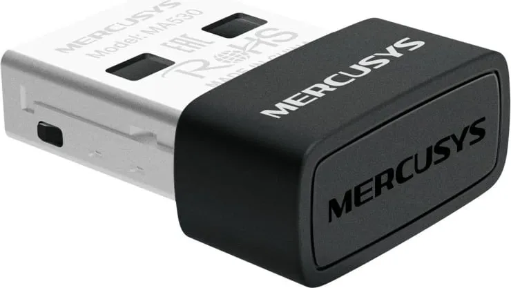 Adapter Bluetooth MERCUSYS MA530, Nano USB, 5.3, E zezë - 2