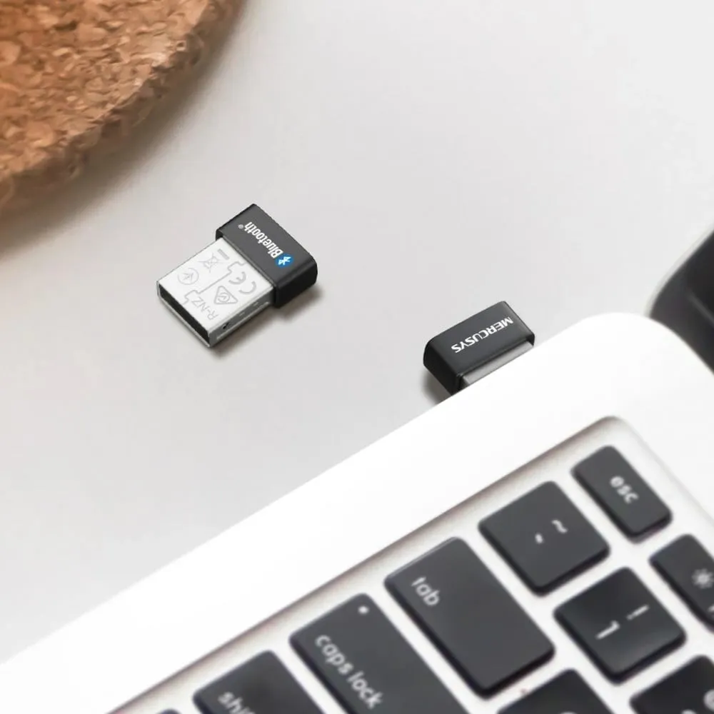 Adapter Bluetooth MERCUSYS MA530, Nano USB, 5.3, E zezë - 3