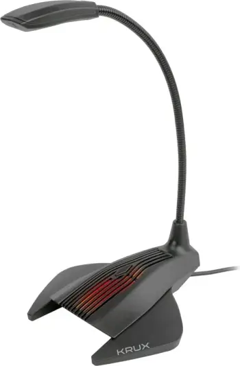 Mikrofon për tavolinë Krux Prana USB, i zi