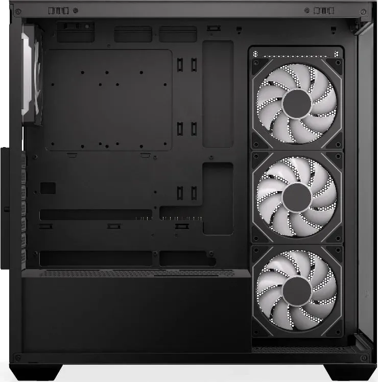 Kasë Krux Exo RGB, e zezë - 11