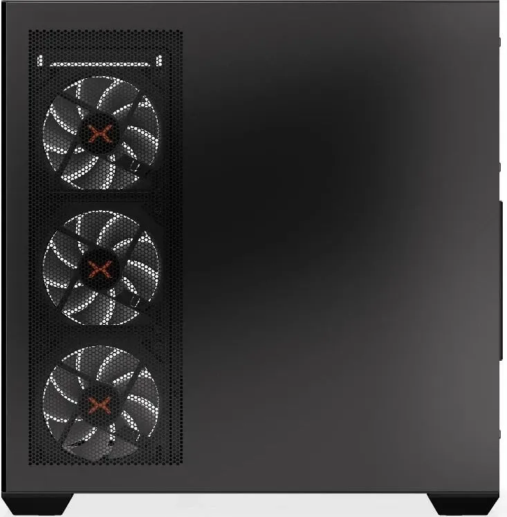 Kasë Krux Exo RGB, e zezë - 25