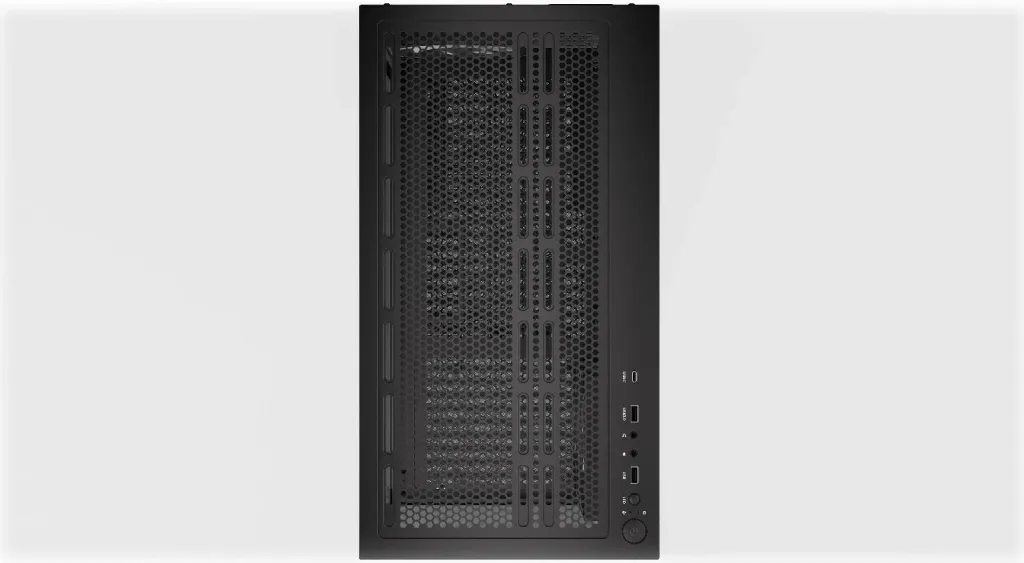 Kasë Krux Exo RGB, e zezë - 27