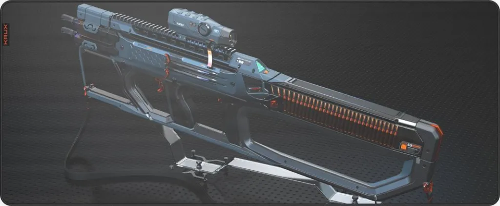 Mauspad Krux Space Gun, XXL, shumëngjyrësh - 1