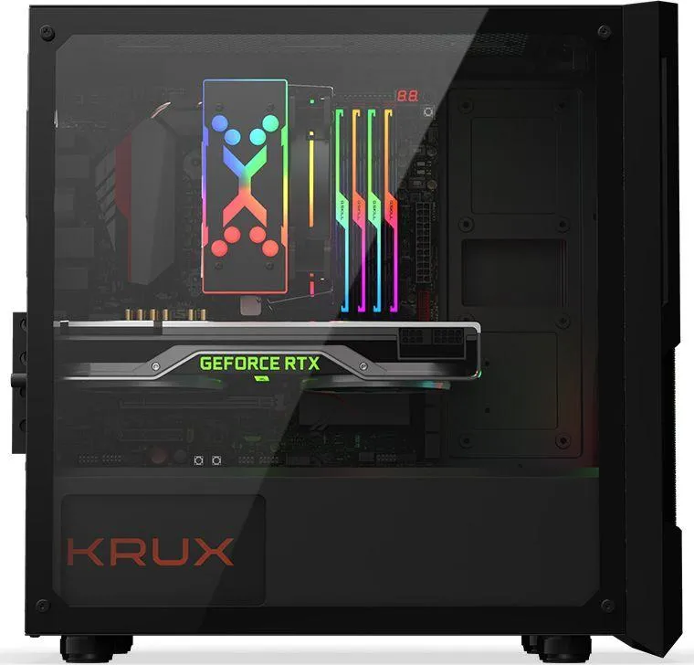 Kasë Krux Cosmo RGB, Mini Tower - 10
