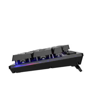 Tastierë Gaming Krux Solar, USB, RGB, e zezë - 6