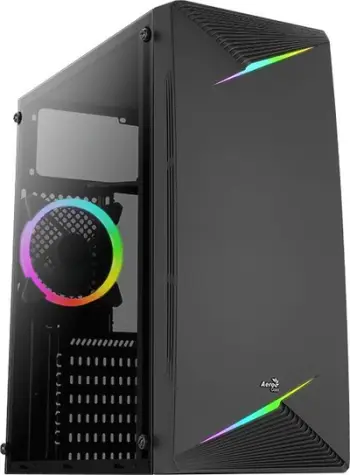 Kasë kompjuteri Aerocool Talon FRGB Case (AEROPGSTALON-A-BK-V1), e zezë