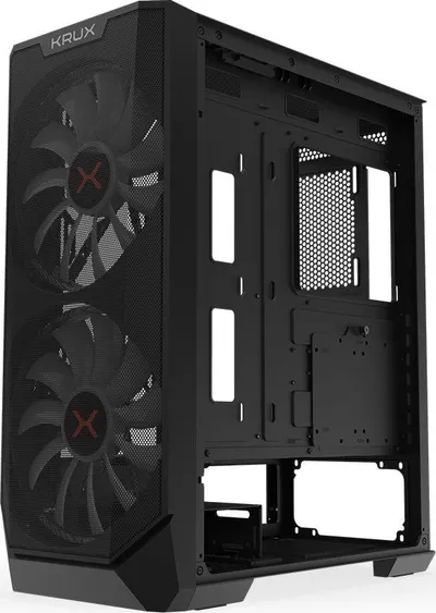 Kasë kompjuteri Krux Vortex ARGB (KRX0094), e zezë - 13