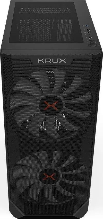 Kasë kompjuteri Krux Vortex ARGB (KRX0094), e zezë - 14