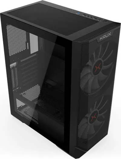 Kasë kompjuteri Krux Vortex ARGB (KRX0094), e zezë - 4