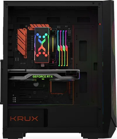 Kasë kompjuteri Krux Vortex ARGB (KRX0094), e zezë - 7