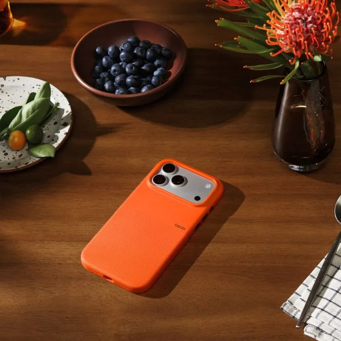 Beats iPhone 17 Pro Max Rugged Case with MagSafe and Camera Control, Sierra Orange - 3