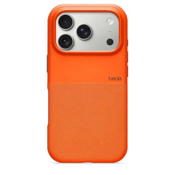 Beats iPhone 17 Pro Rugged Case with MagSafe and Camera Control, Sierra Orange - 1