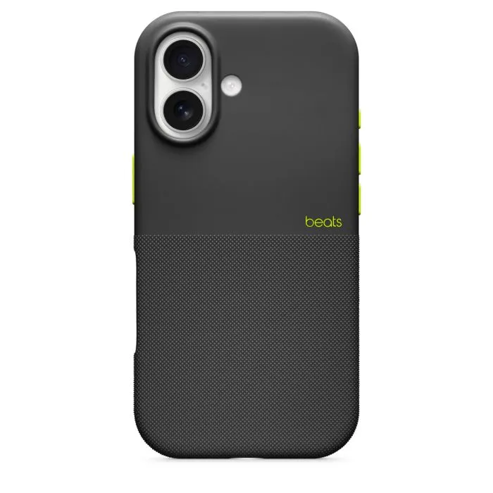Beats iPhone 17 Rugged Case with MagSafe and Camera Control, Everest Black - 1