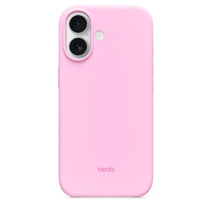 Beats iPhone 17 Case with MagSafe and Camera Control, Pebble Pink - 1