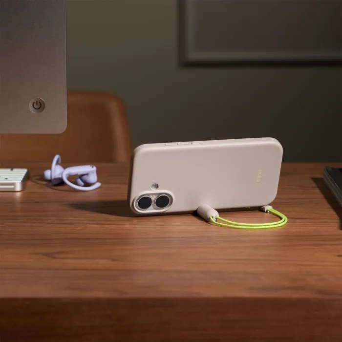 Beats iPhone 17 Kickstand Case with MagSafe and Camera Control, Lime Stone - 4