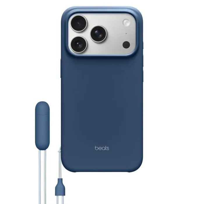 Beats iPhone 17 Pro Kickstand Case with MagSafe and Camera Control, Bedrock Blue - 1
