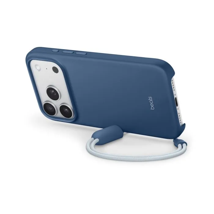 Beats iPhone 17 Pro Kickstand Case with MagSafe and Camera Control, Bedrock Blue - 2