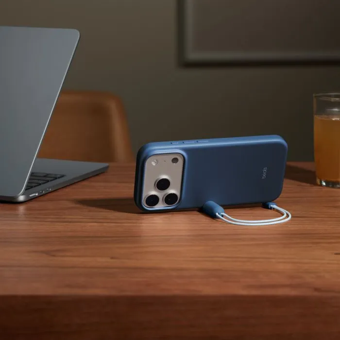 Beats iPhone 17 Pro Kickstand Case with MagSafe and Camera Control, Bedrock Blue - 4