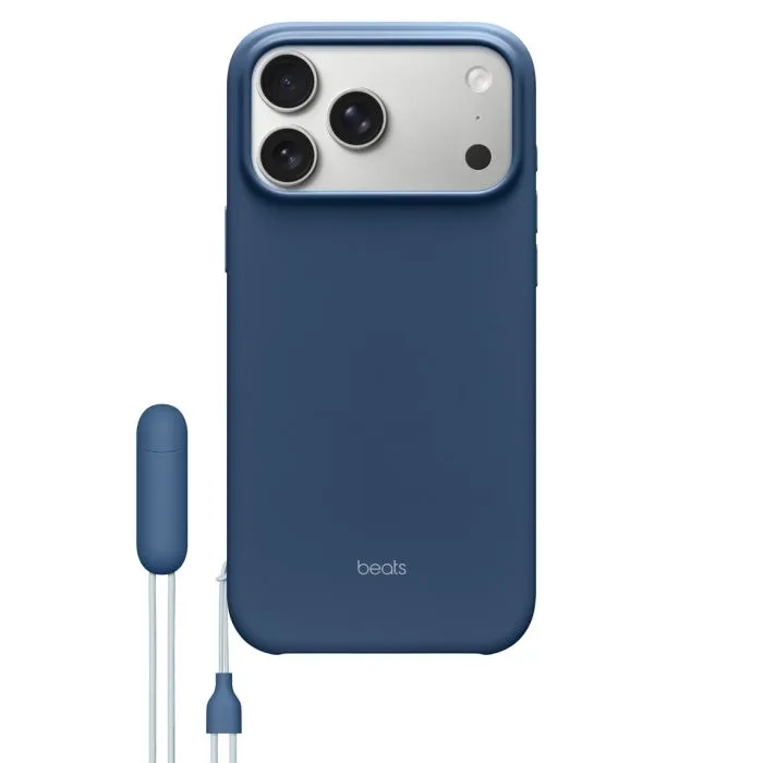 Beats iPhone 17 Pro Max Kickstand Case with MagSafe and Camera Control, Bedrock Blue - 1