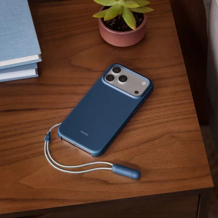 Beats iPhone 17 Pro Max Kickstand Case with MagSafe and Camera Control, Bedrock Blue - 4