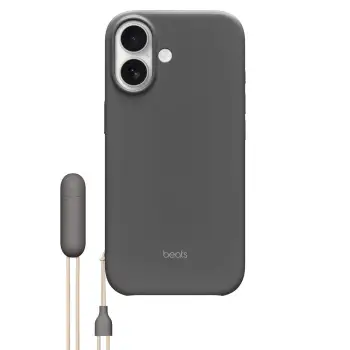 Beats iPhone 17 Kickstand Case with MagSafe and Camera Control, Granite Gray
