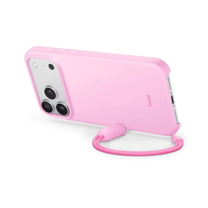 Beats iPhone 17 Pro Max Kickstand Case with MagSafe and Camera Control, Pebble Pink - 2