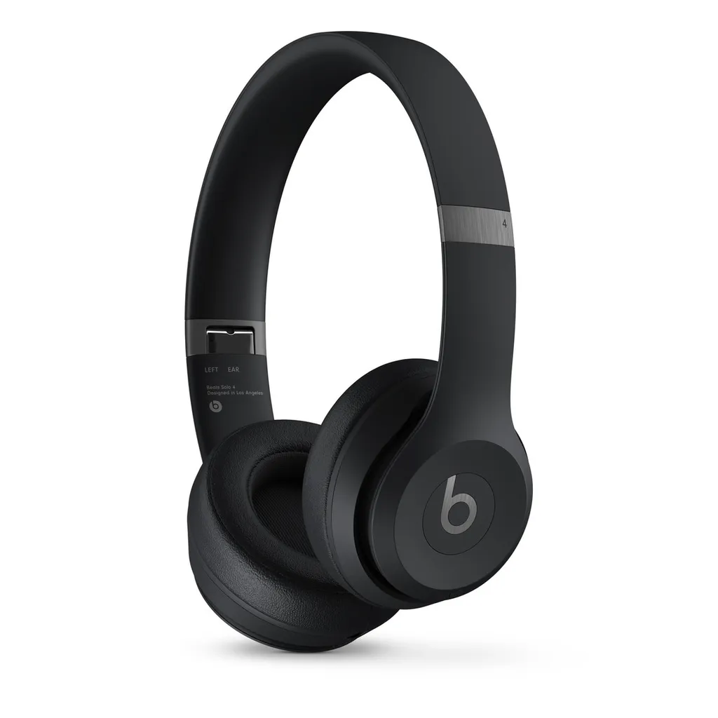 Beats Solo4 Wireless Headphones, Matte Black - 1