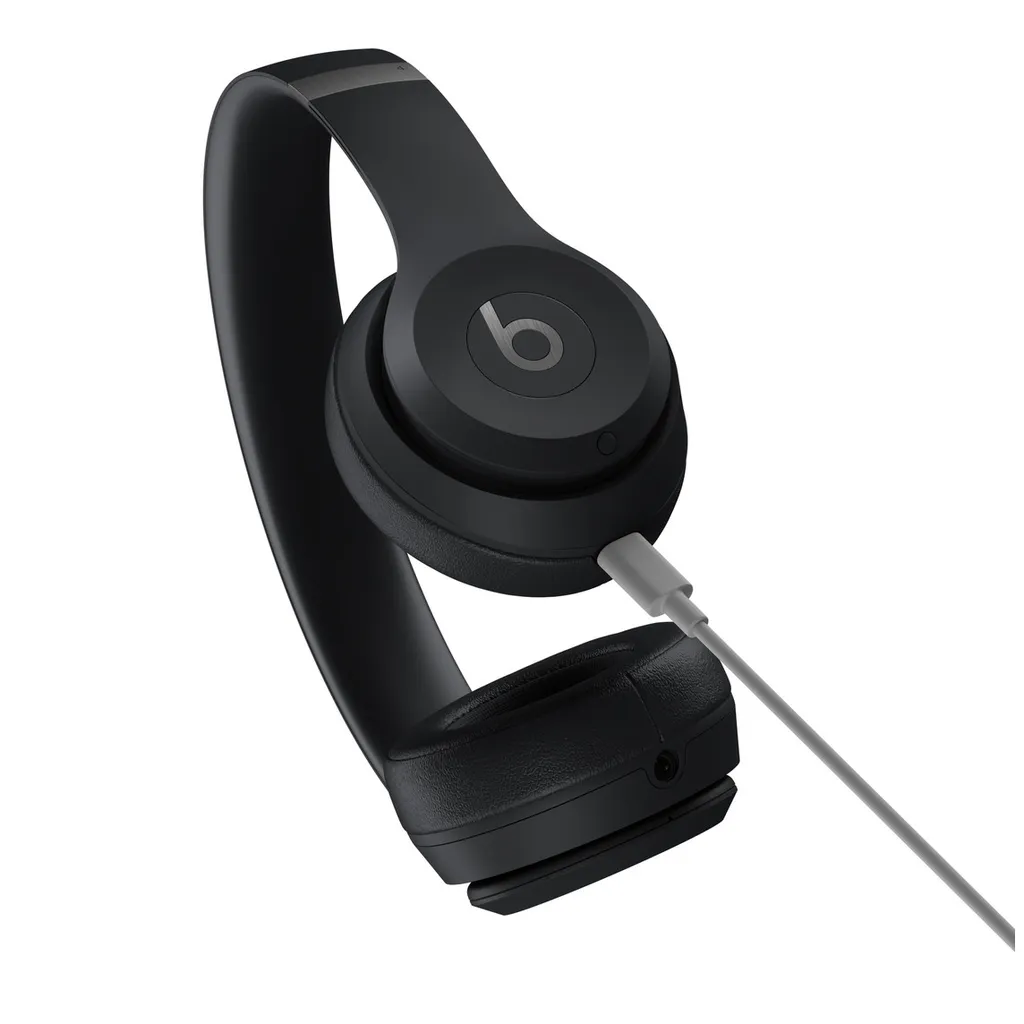 Beats Solo4 Wireless Headphones, Matte Black - 6
