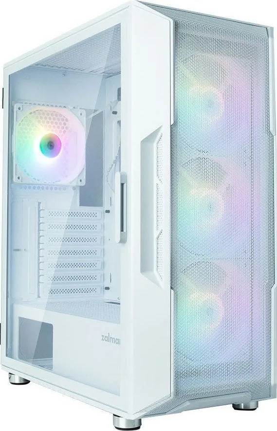 Kasë Zalman i3 Neo, e bardhë, Midi Tower - 3