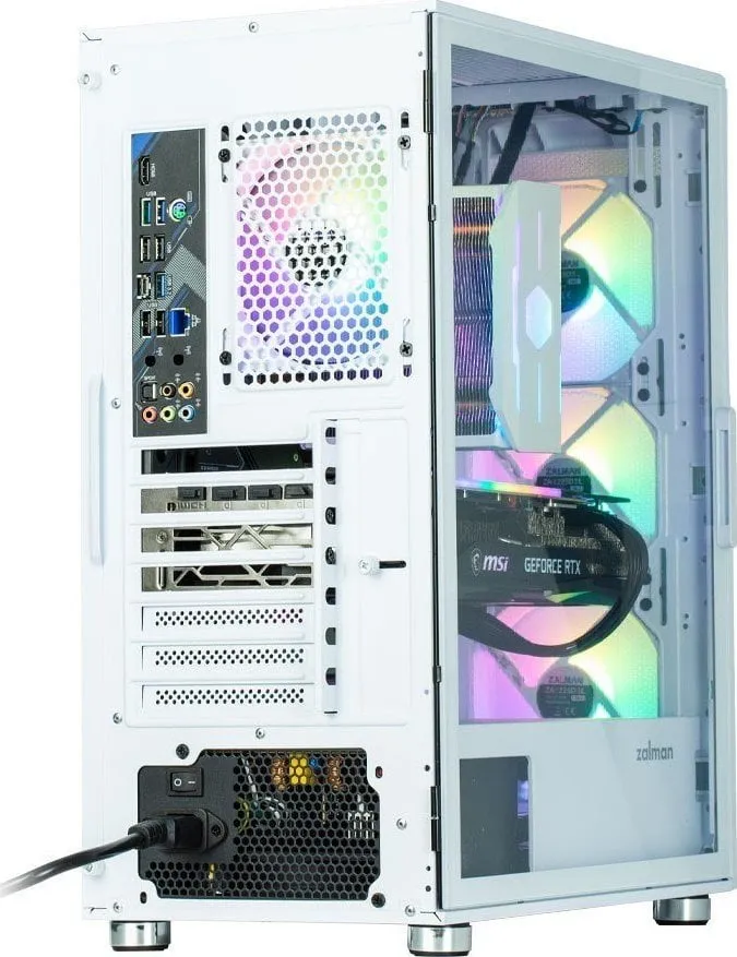 Kasë Zalman i3 Neo, e bardhë, Midi Tower - 5